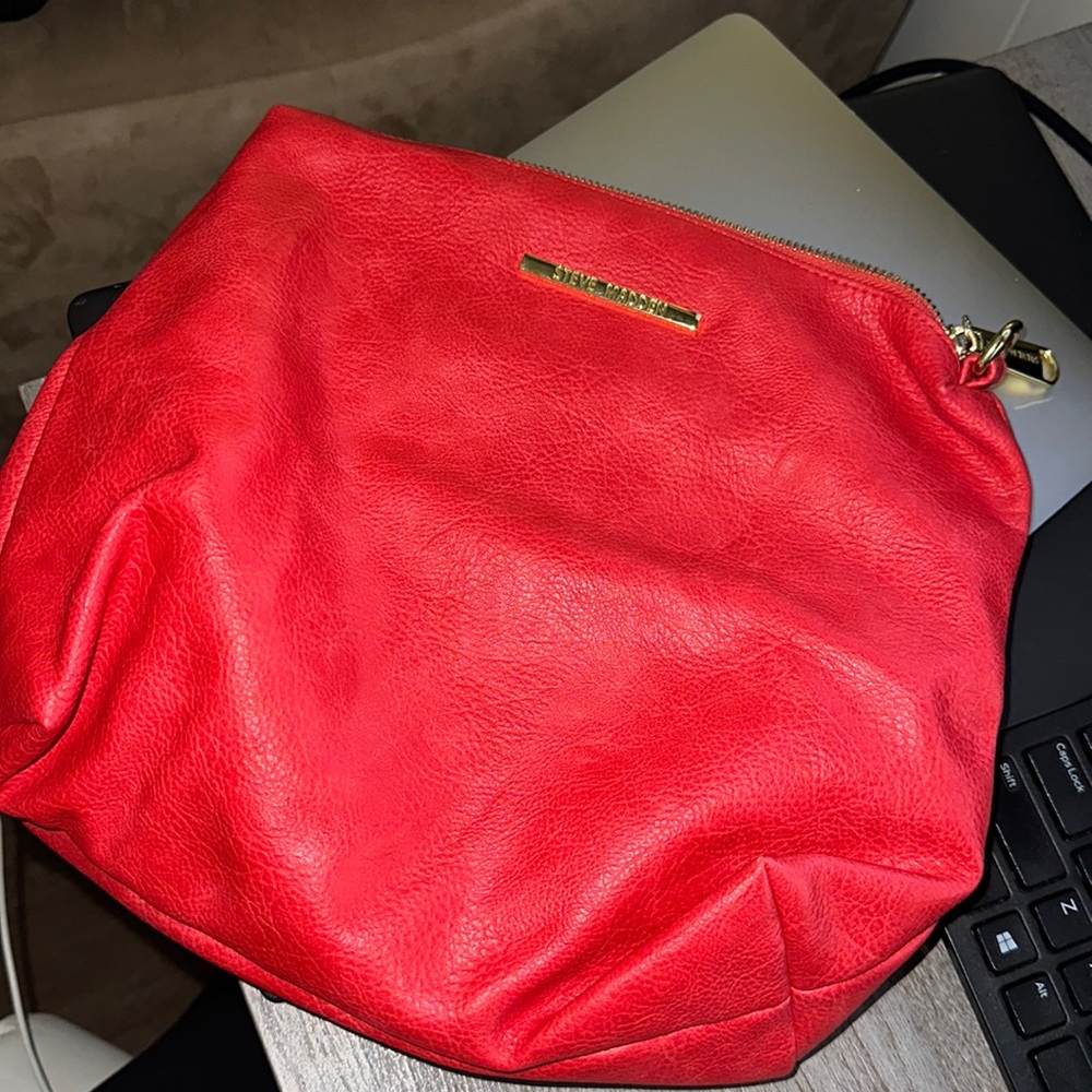 Red Steve Madden Clutch